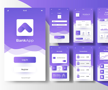 banking app photo